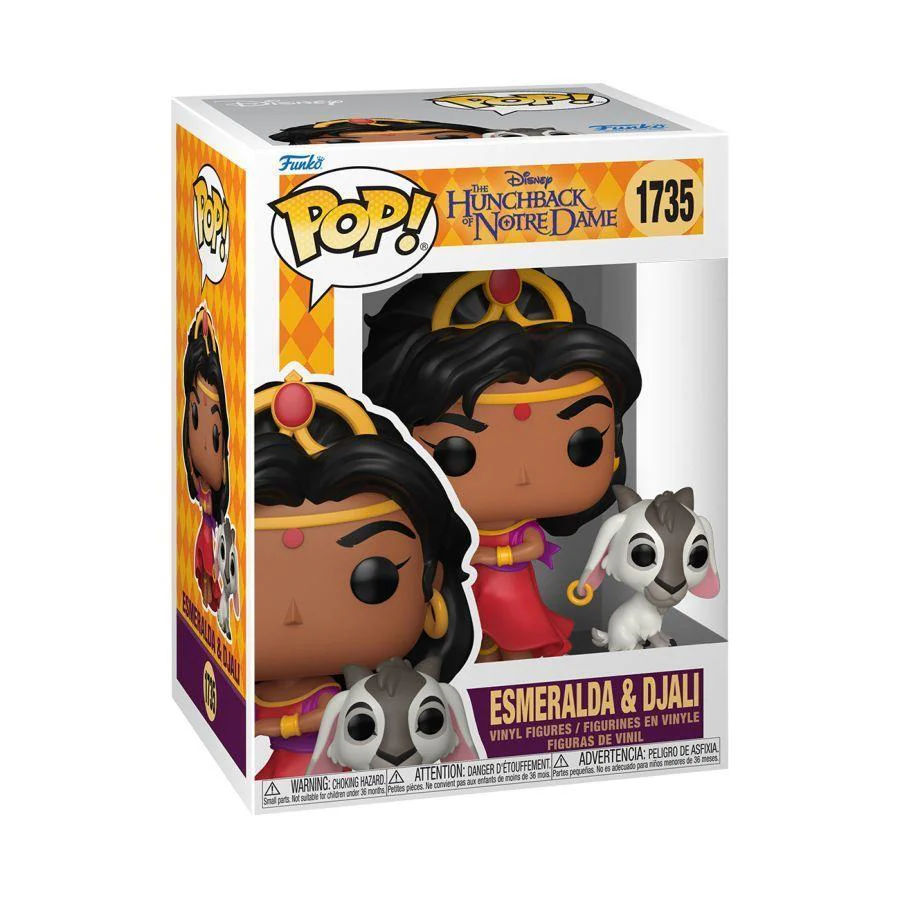 Hunchback of Notre Dame – Esmeralda & Djali Pop! Vinyl - Image 2