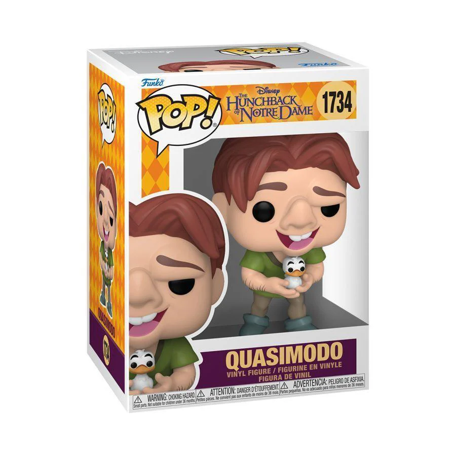 Hunchback of Notre Dame – Quasimodo w/Bird Pop! Vinyl - Image 2