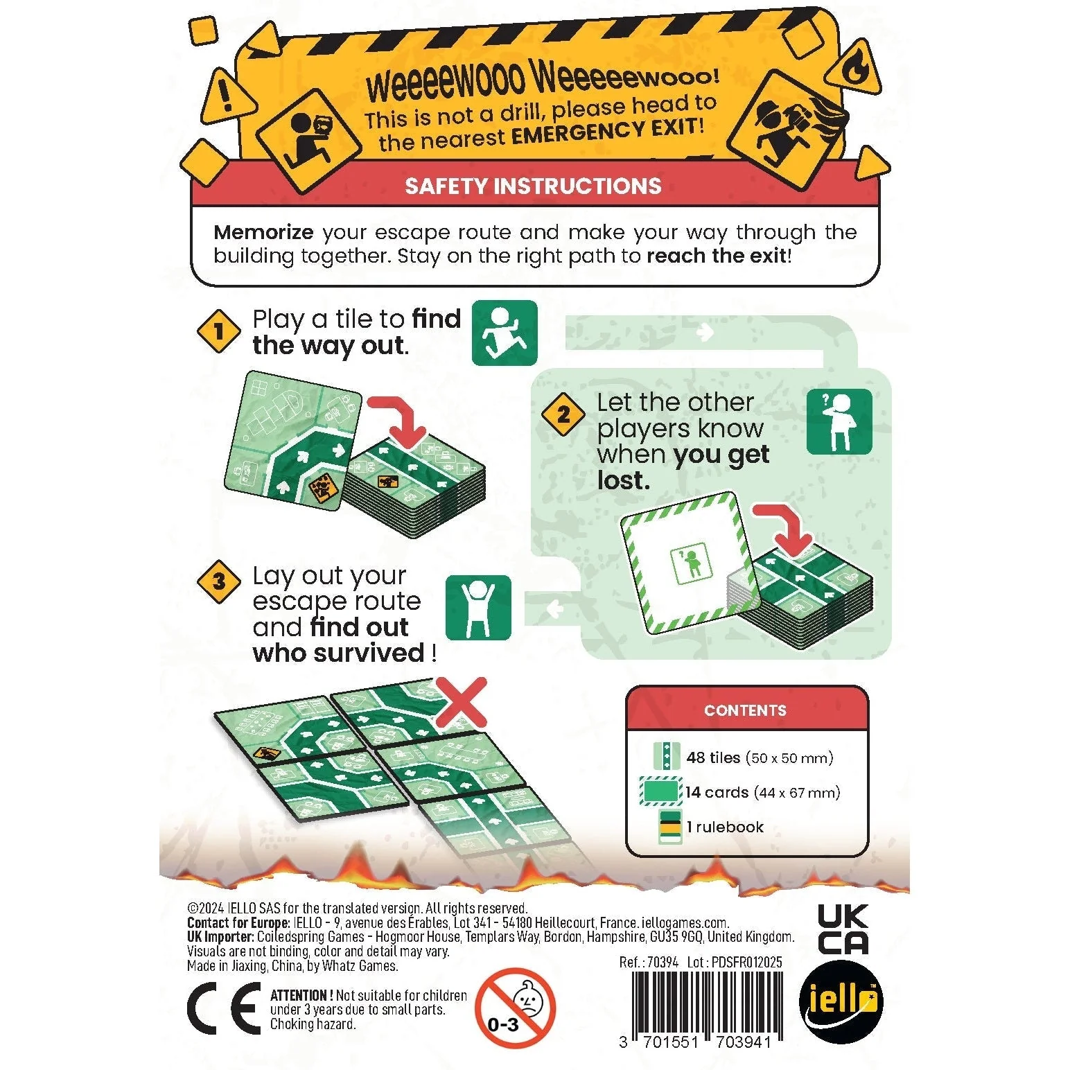 Iello Emergency Exit Only Game - Image 4
