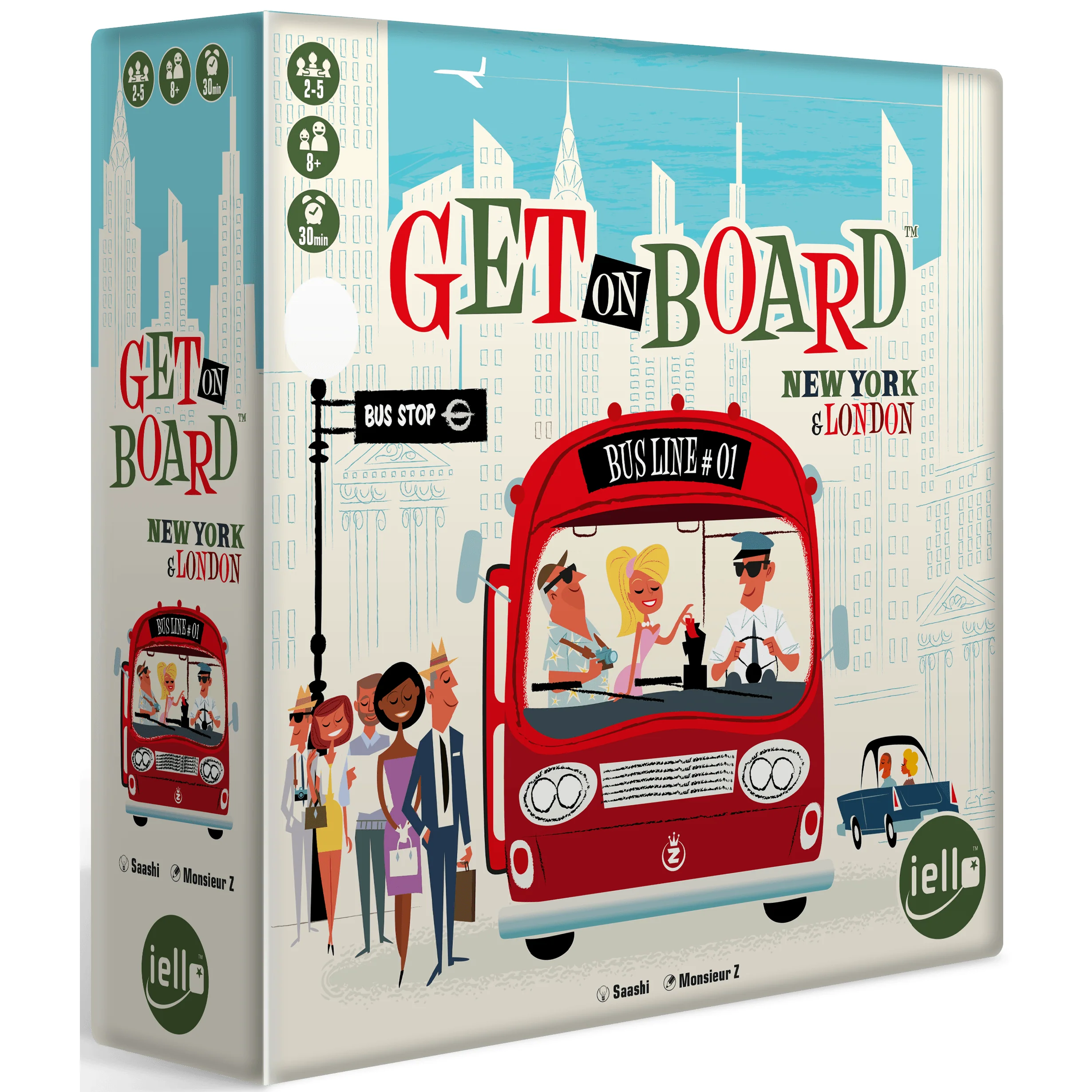 Iello Get on Board New York & London Game - Image 2