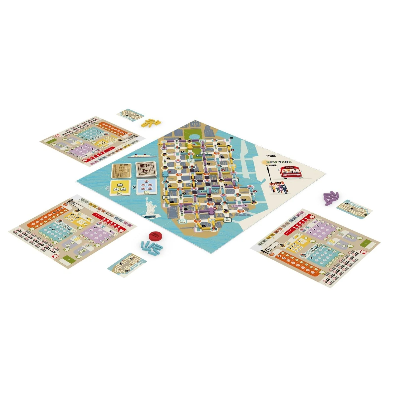 Iello Get on Board New York & London Game - Image 3