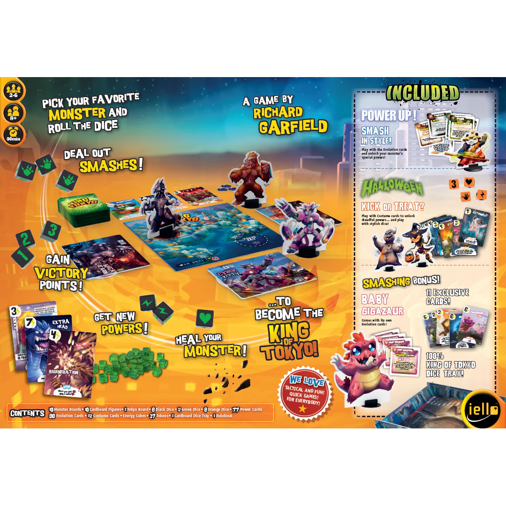 Iello King of Tokyo Monster Box Game - Image 4