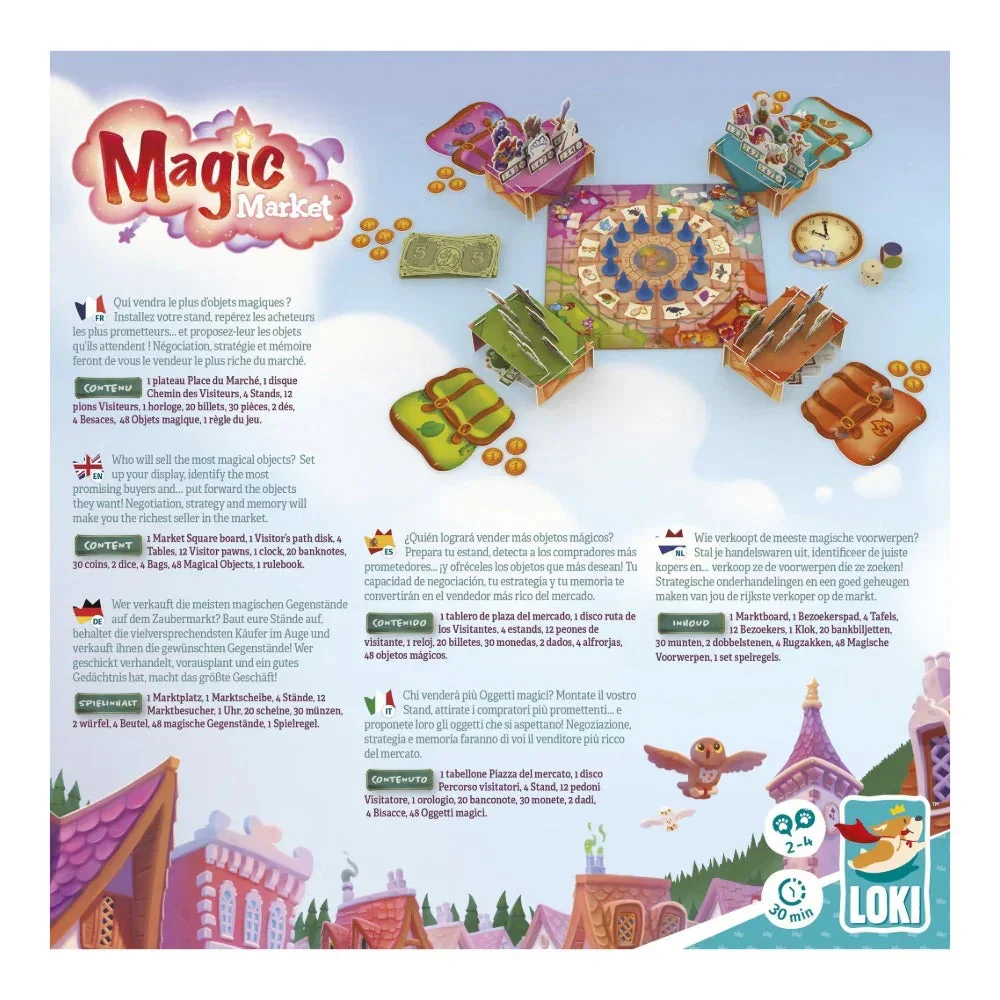 IELLO LOKI Magic Market Family Game - Image 2