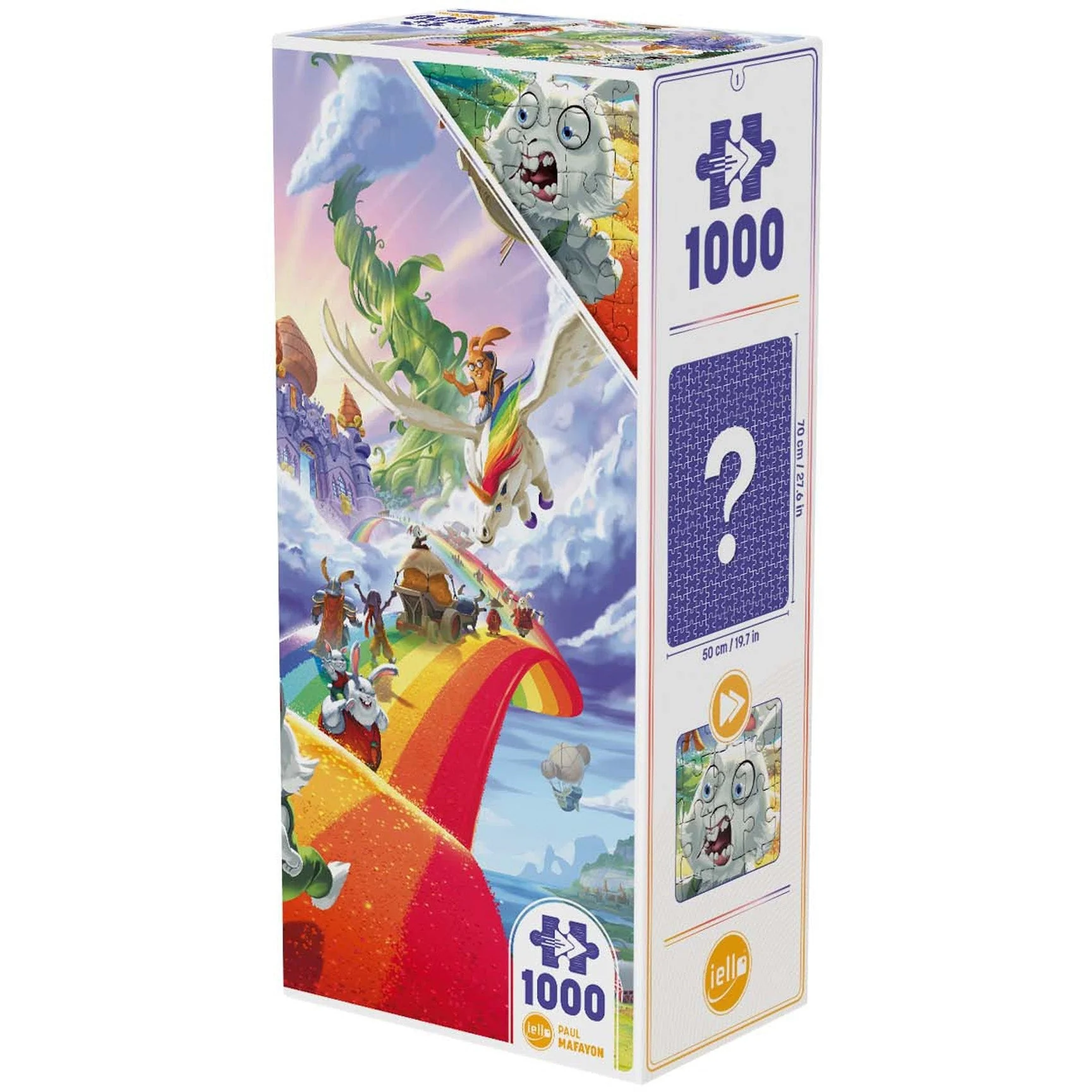 IELLO Puzzle Twist Bunny Kingdom In The Sky 1000-Pieces - Image 2
