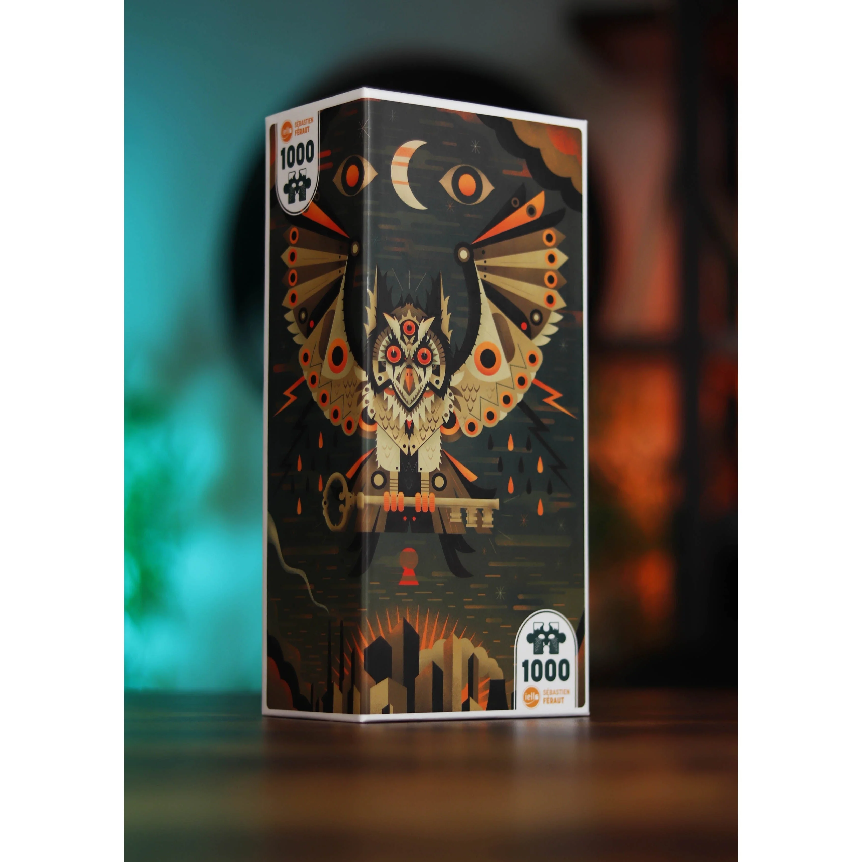IELLO Puzzle Universe City Owl #12 1000 pieces - Image 3