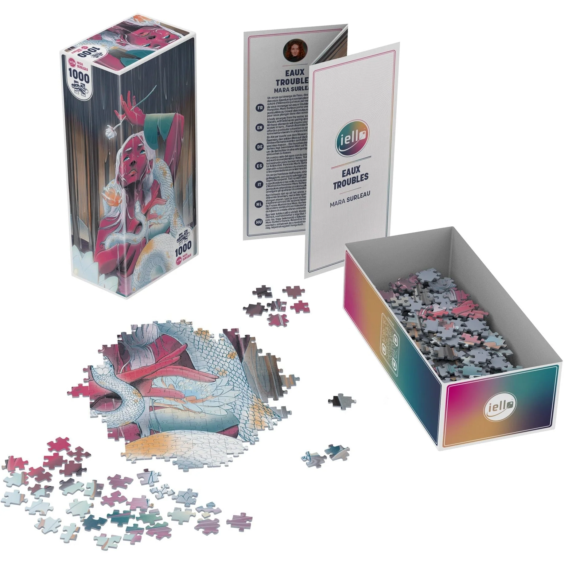 IELLO Puzzle Universe Eaux Troubles #18 1000 pieces - Image 2