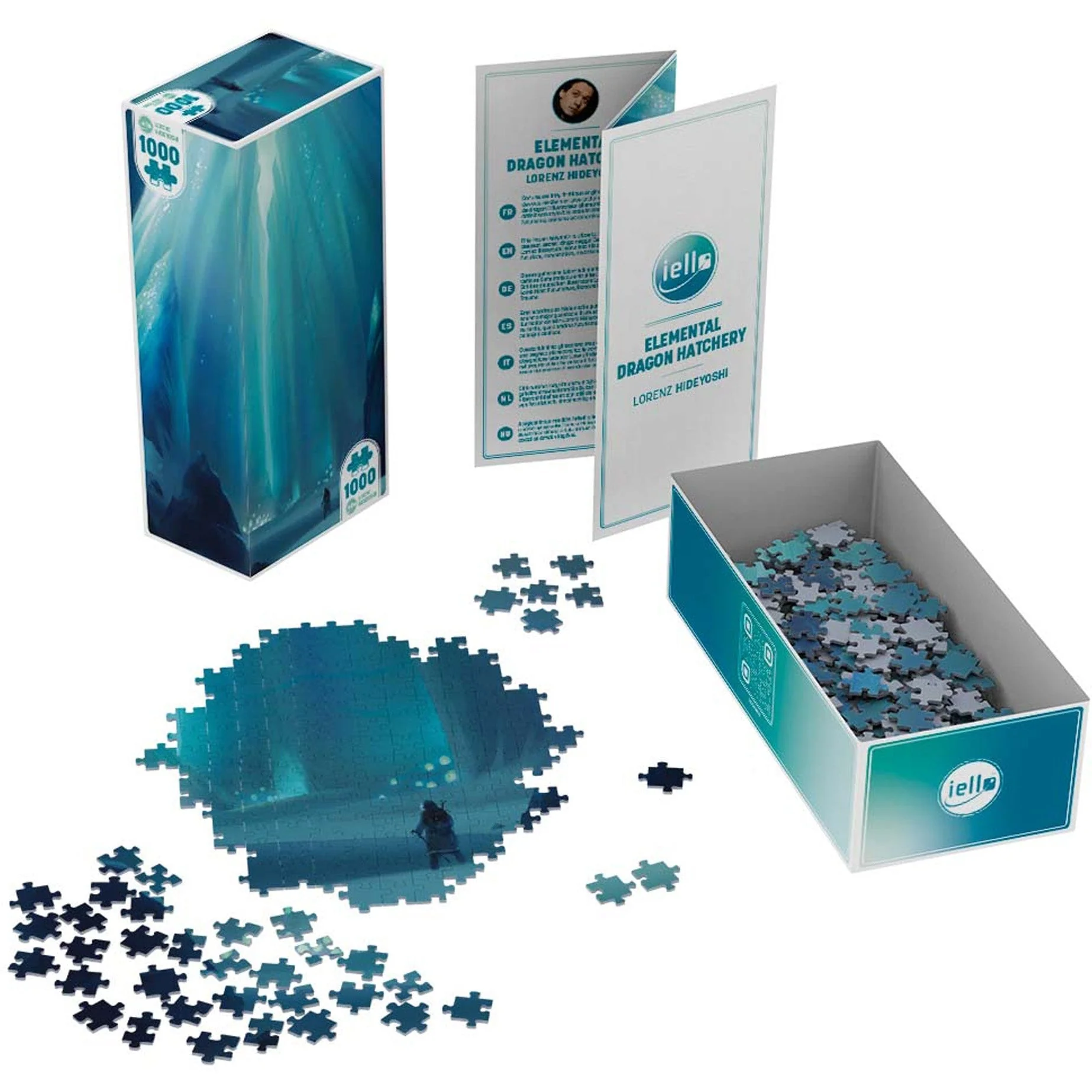 IELLO Puzzle Universe Elemental Dragon Hatchery 1000 pieces - Image 3