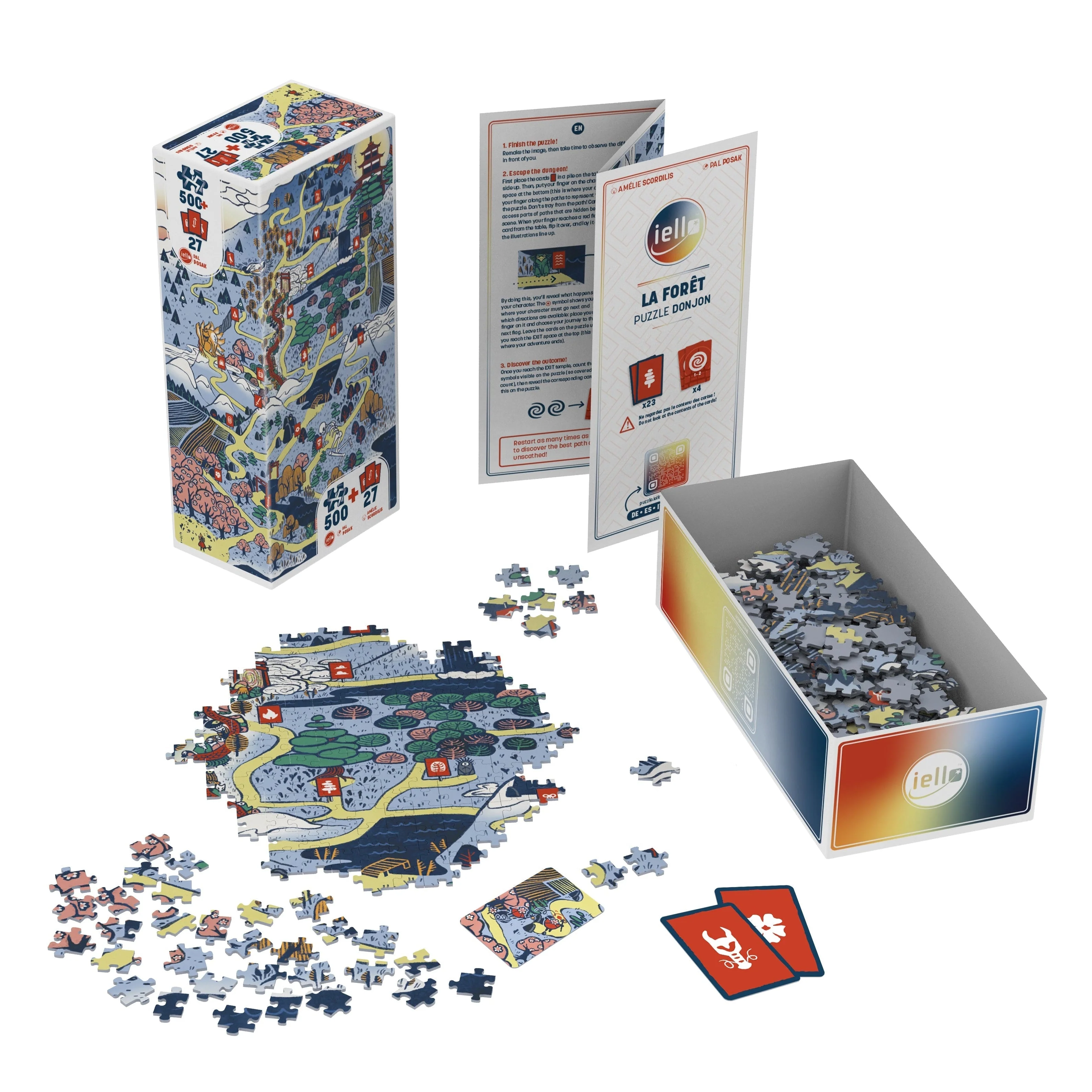 IELLO Puzzle Universe Play Donjon Foret #6 500 pieces - Image 2
