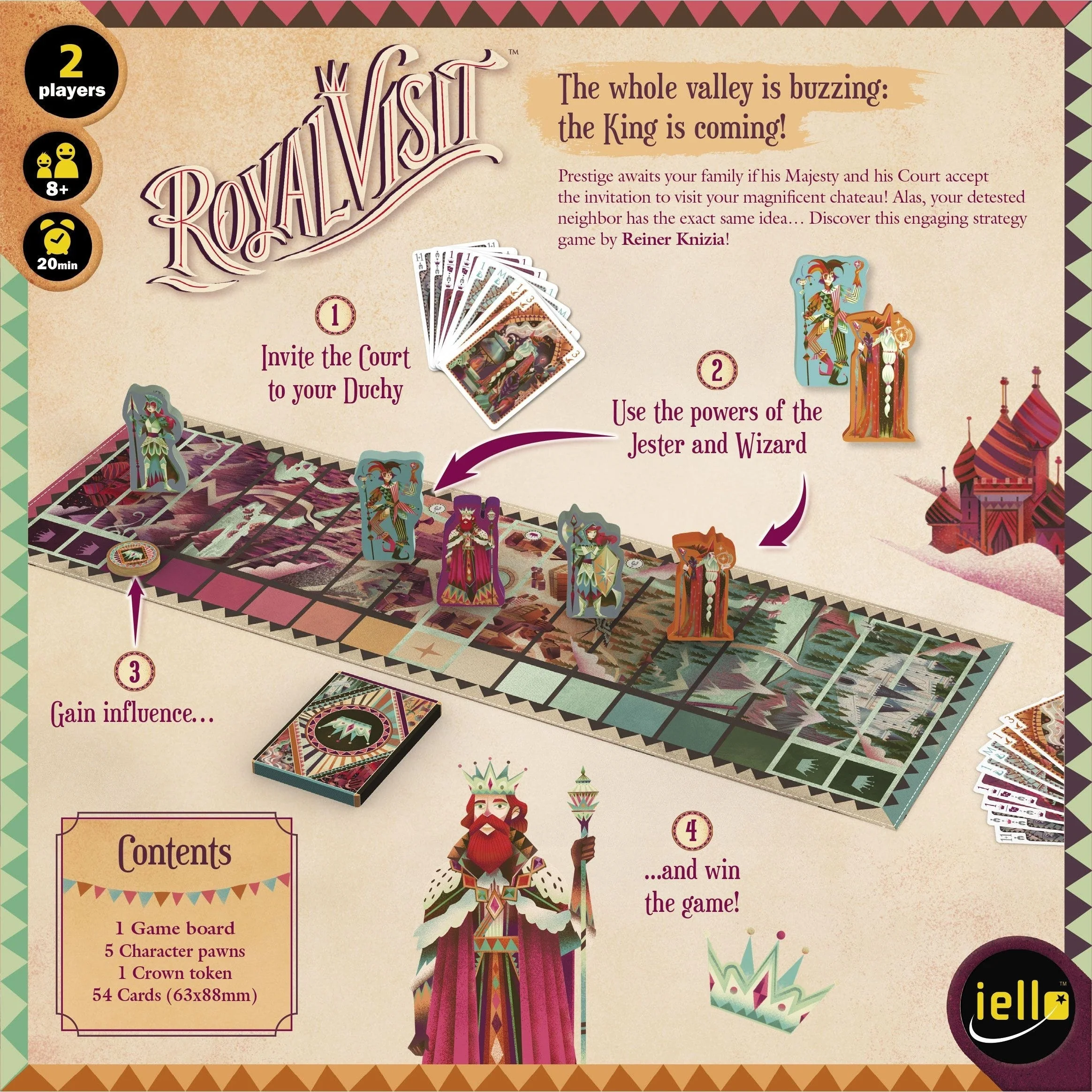 Iello Royal Visit Game - Image 2
