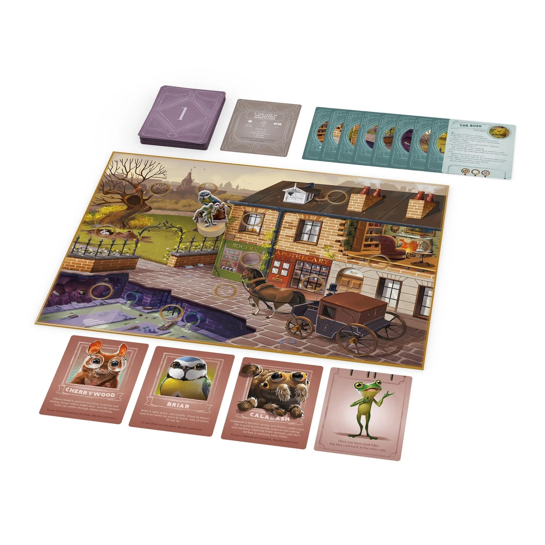 Iello The Animals of Baker Street Game - Image 2