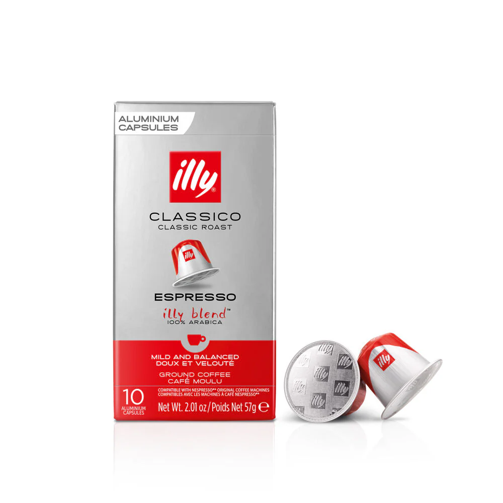 Illy Nespresso Compatible Espresso Capsules Classico Classic Roast 10x10pcs - Image 4