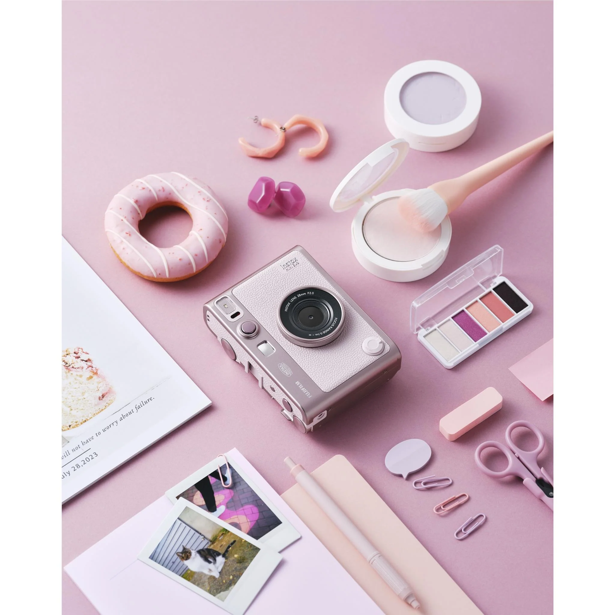 Instax Mini EVO Instant Camera (Gentle Rose) - Image 10