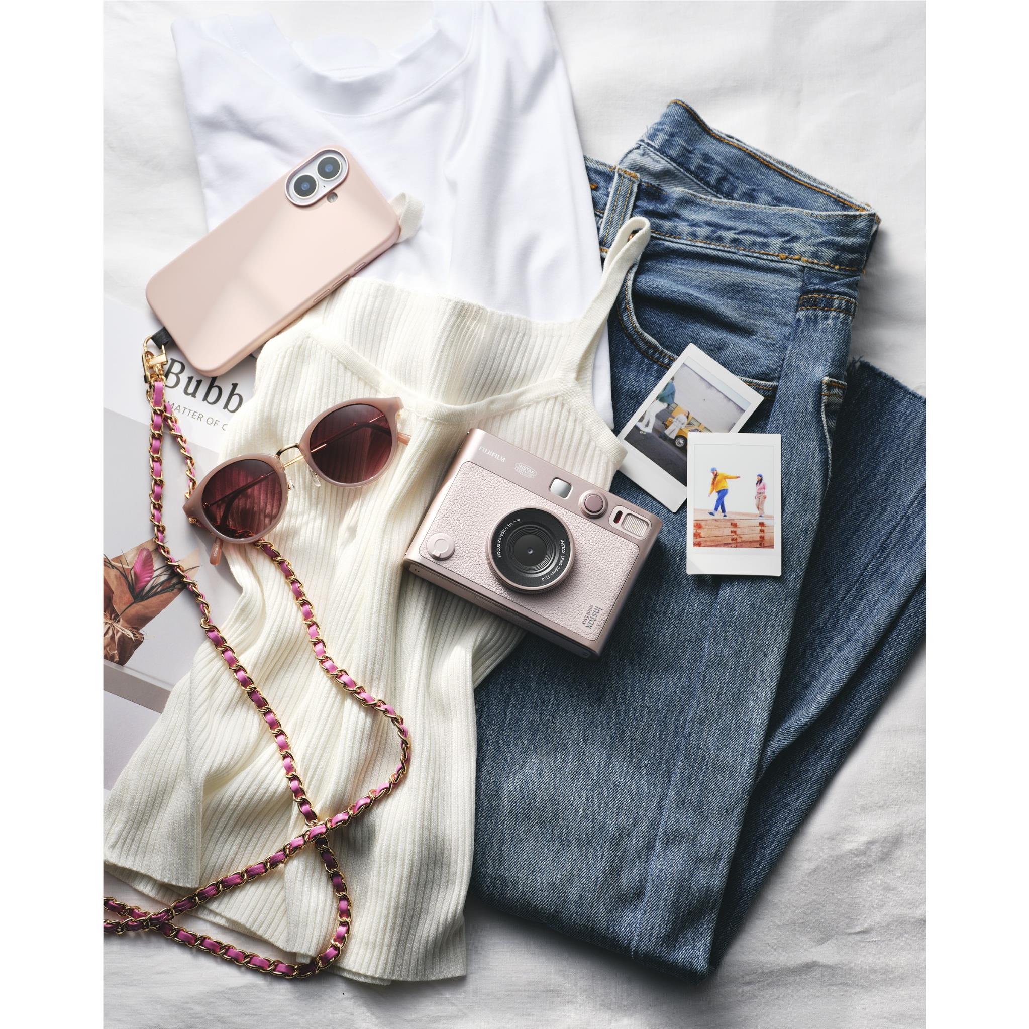 Instax Mini EVO Instant Camera (Gentle Rose) - Image 9