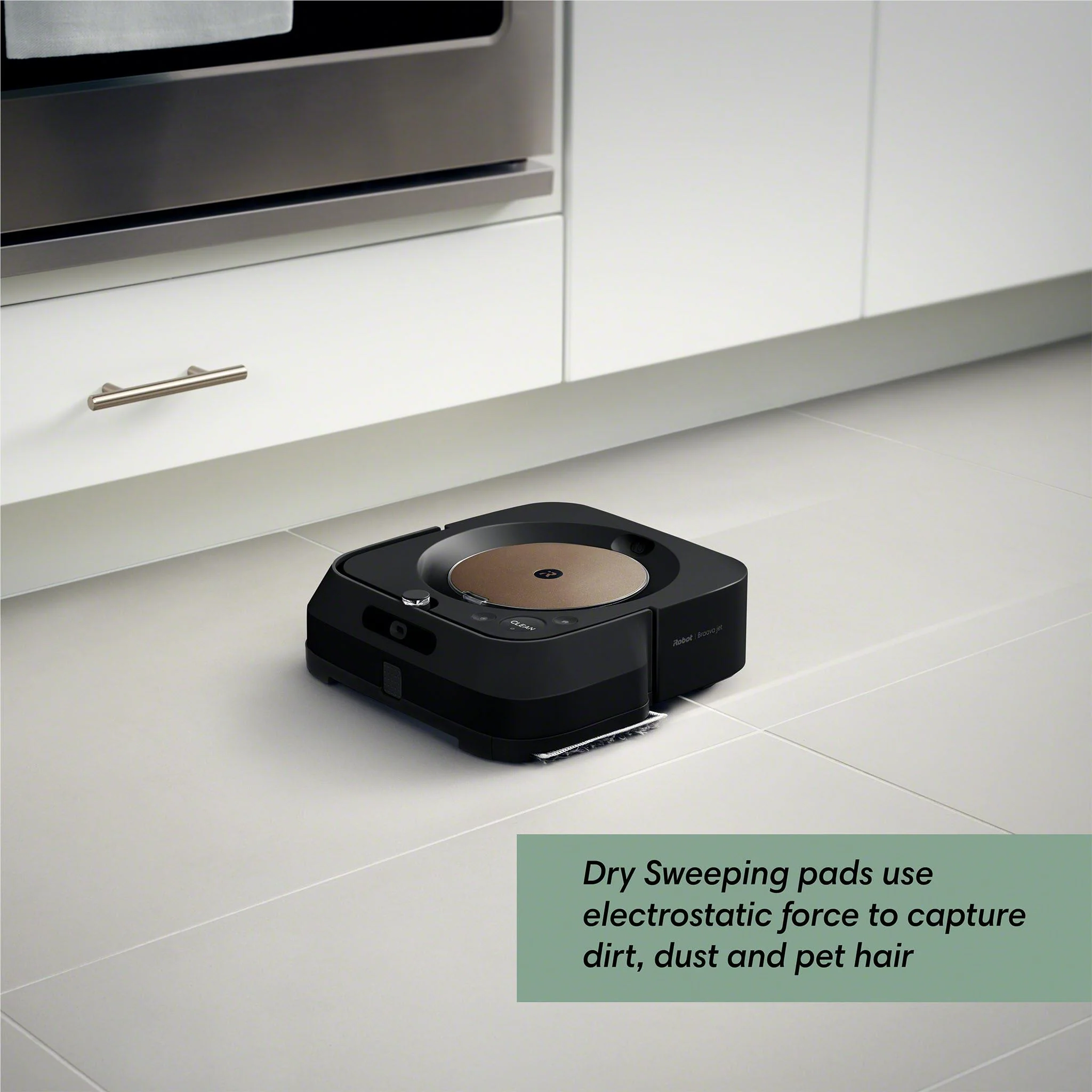 iRobot Braava Jet M6 Robot Mop (Black) - Image 8