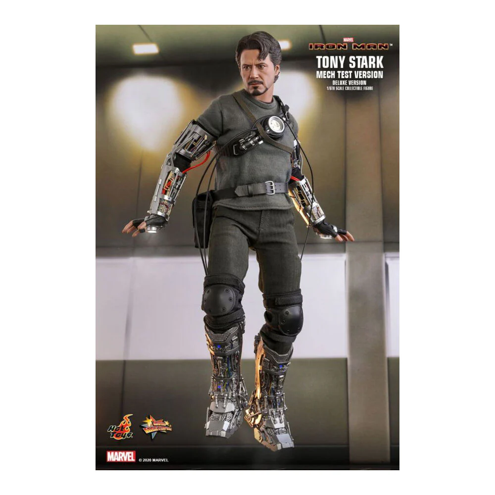 Iron Man 2008 Tony Stark Mech Test 1:6 Collectable Statue Figure Toy - Image 2