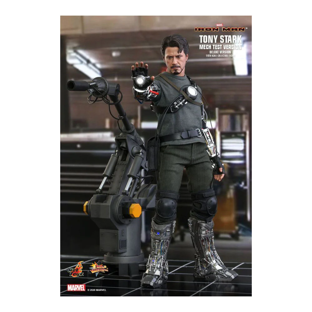 Iron Man 2008 Tony Stark Mech Test Deluxe 1:6 Collectable 30cm - Image 4