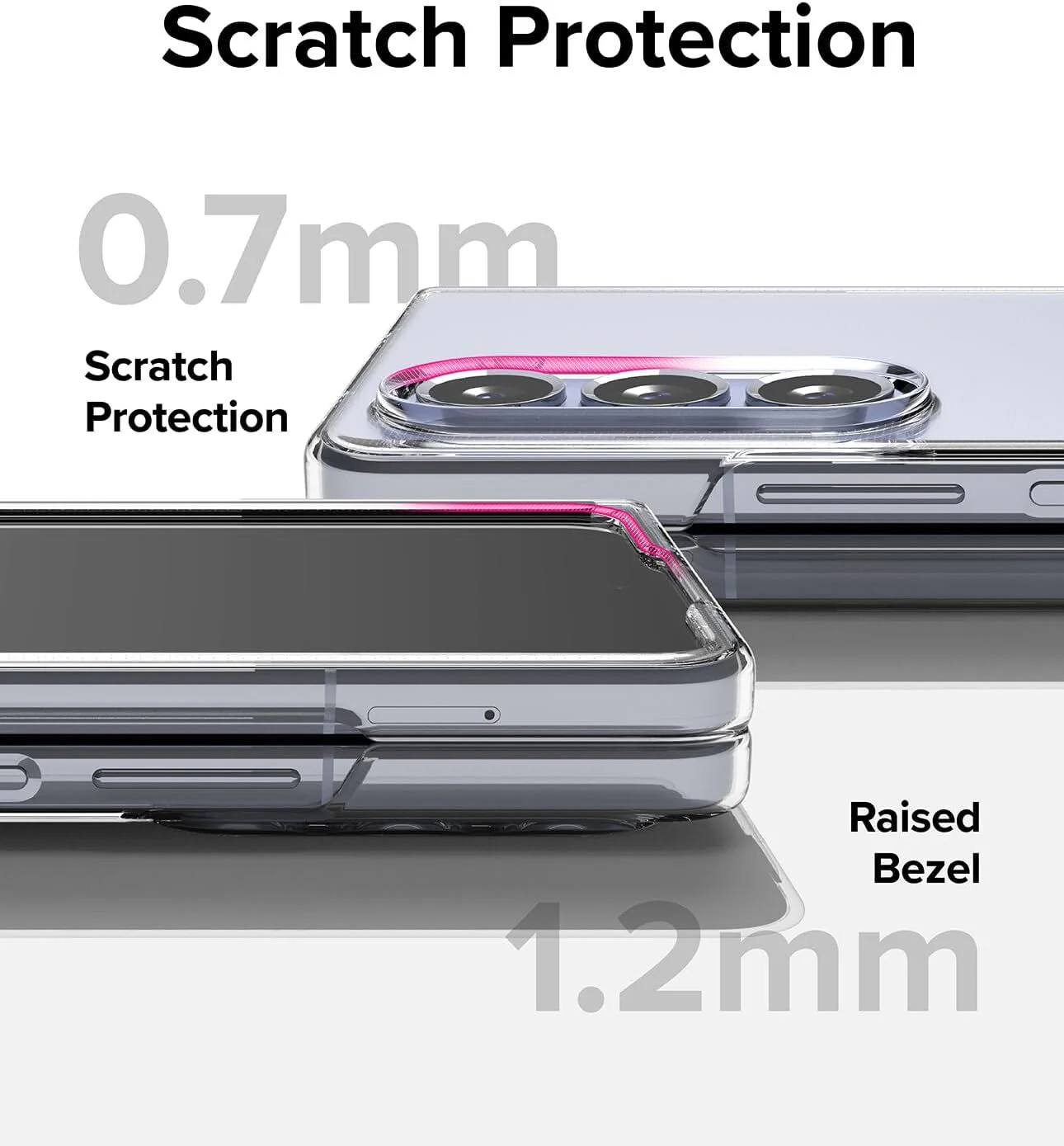 iShield Crystal Palace Clear Case Samsung Z Fold 5 - Image 3