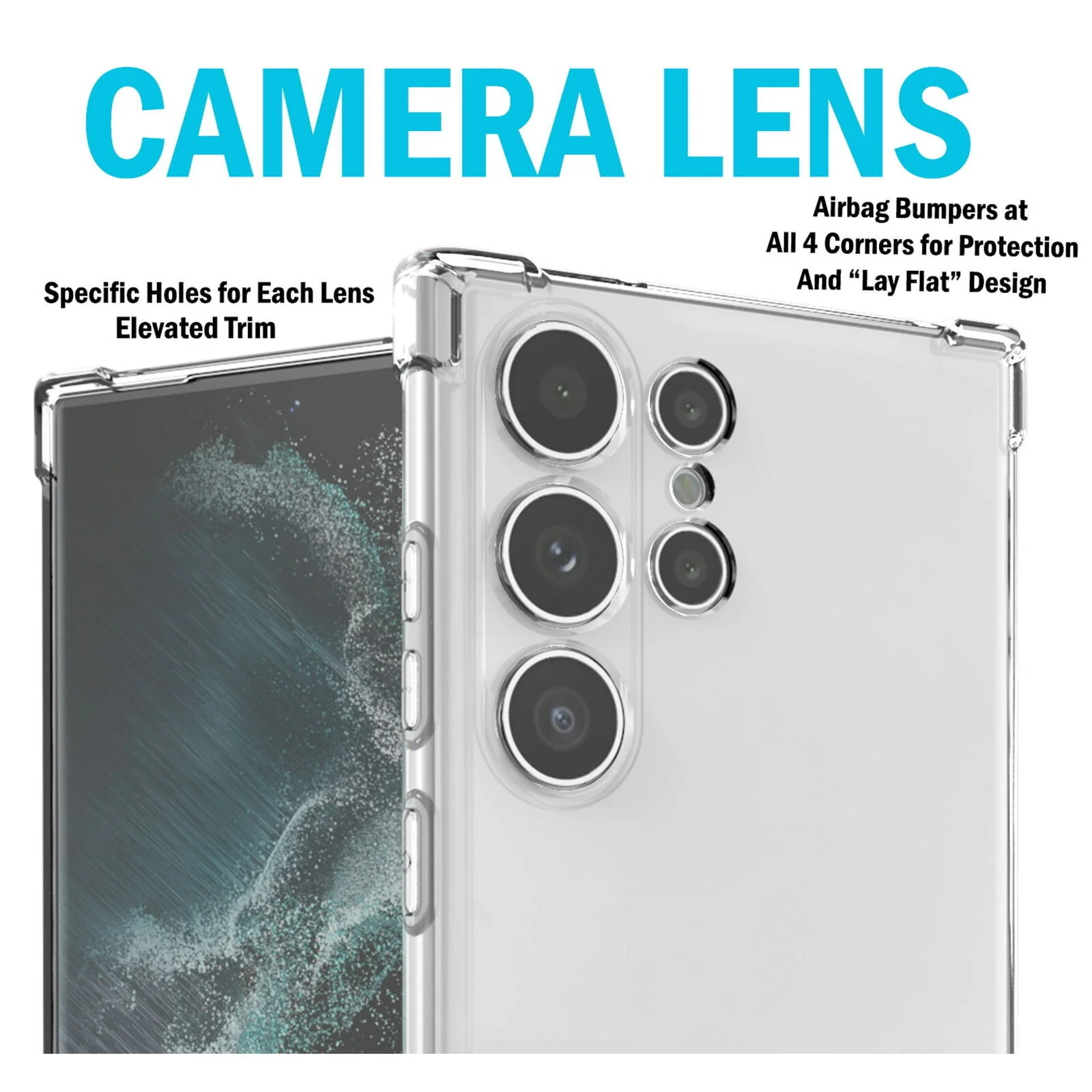 iShield Figura Series Clear Reinforced Case Samsung s23 Ultra - Image 3
