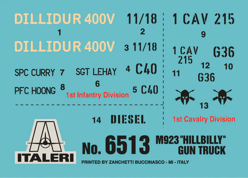 Italeri 1/35 M923 Hillbilly Gun Truck - Image 3