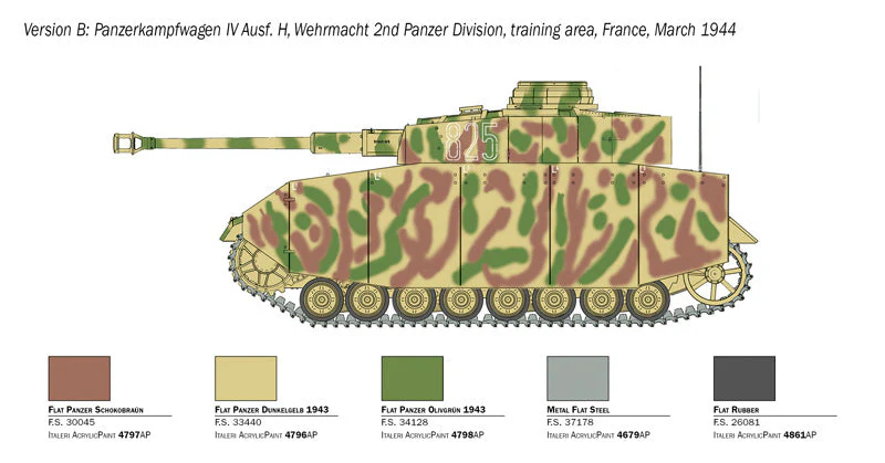 Italeri 1/35 Pz. Kpfw. IV Ausf. H - Image 5