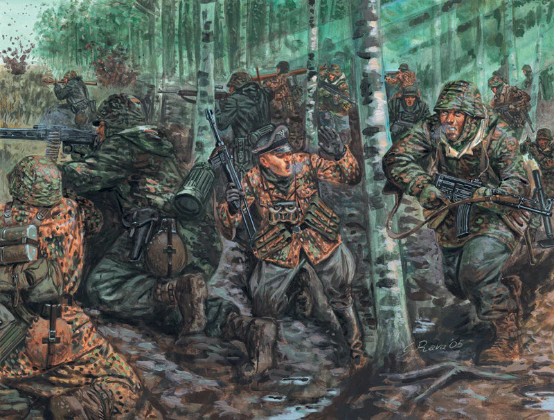 Italeri 1/72 WWII German Elite Troops - Image 2