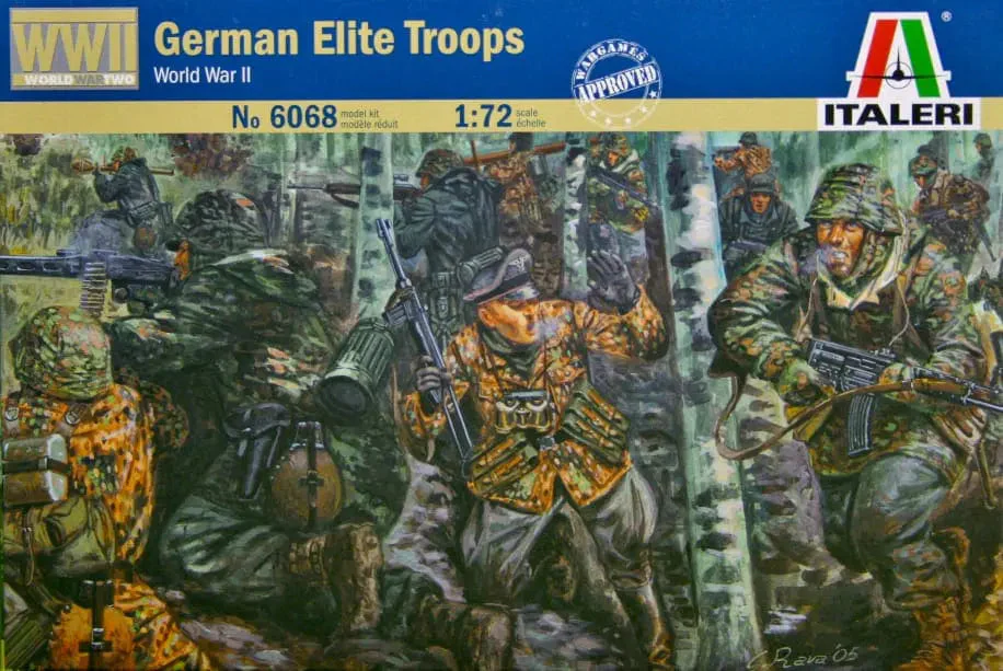 Italeri 1/72 WWII German Elite Troops - Image 3