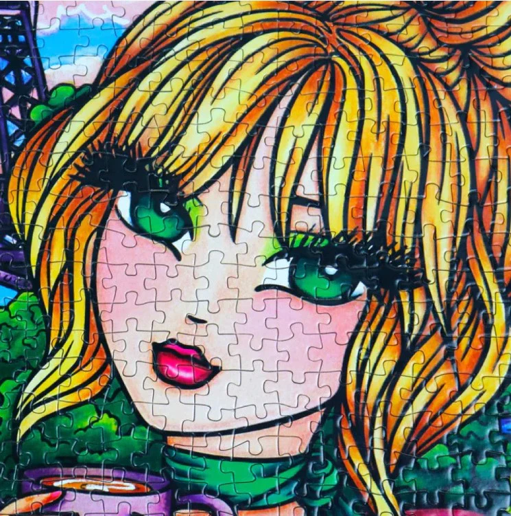 Jacarou 1000pc Cafe Paris Puzzle - Image 4