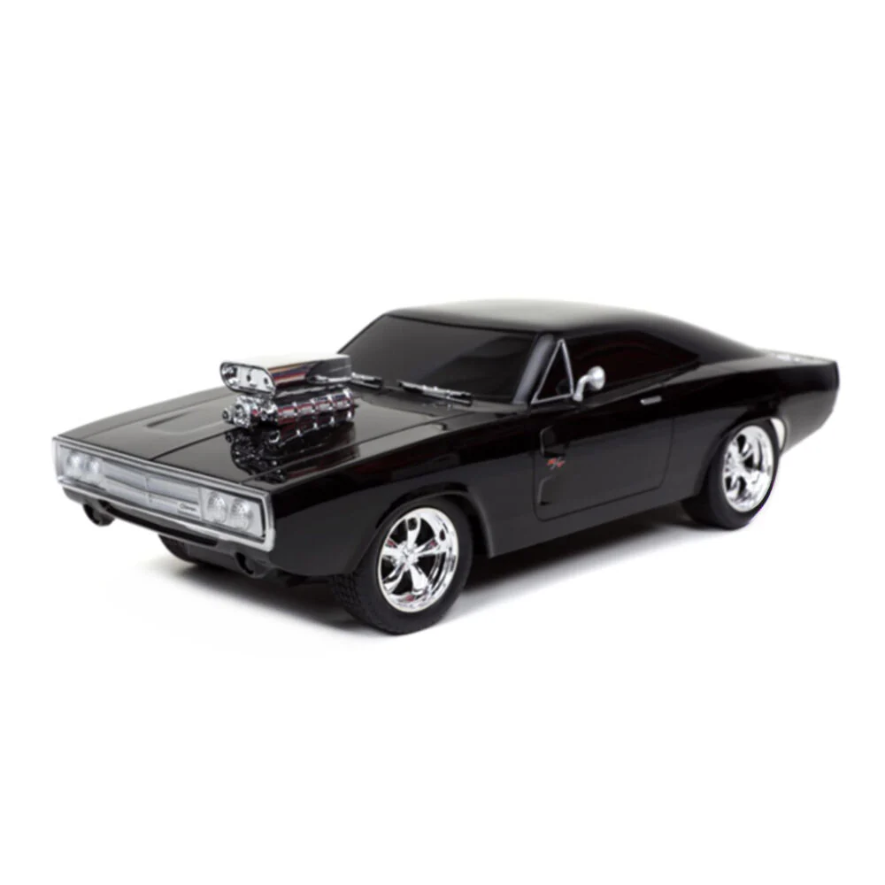 Jada 1:16 Scale Fast & Furious Dom's 1970 Dodge Charger R/T Remote Control Car - Image 3