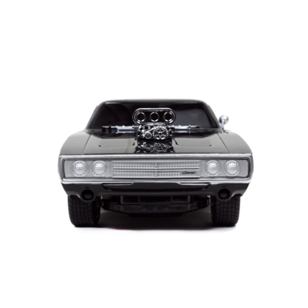 Jada 1:16 Scale Fast & Furious Dom's 1970 Dodge Charger R/T Remote Control Car - Image 4