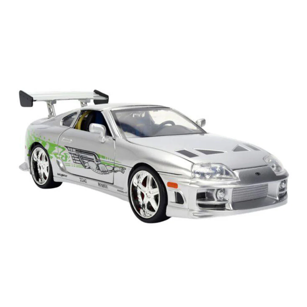 Jada 1:24 Fast & Furious Brian's 1995 Toyota Supra 25th Anniversary Diecast Car - Image 4