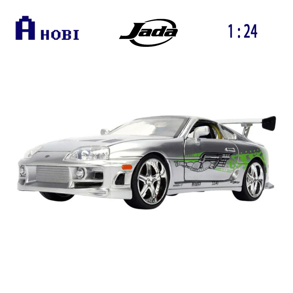Jada 1:24 Fast & Furious Brian's 1995 Toyota Supra 25th Anniversary Diecast Car - Image 7