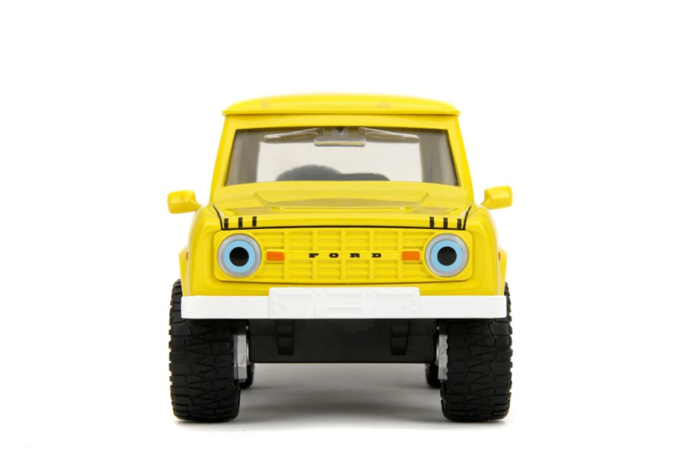 Jada 1:24 Scale 1973 Ford Bronco Diecast Vehicle With Spongebob Figure Model - Image 5
