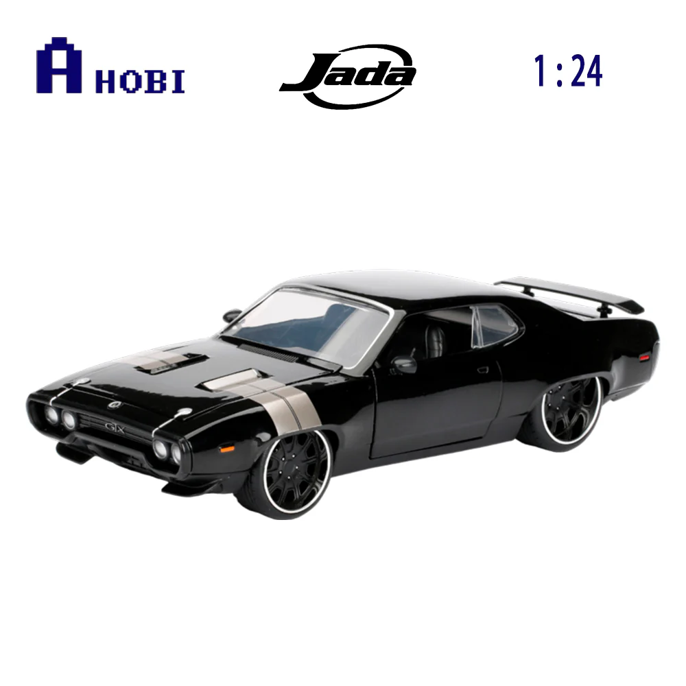 Jada 1:24 Scale Fast & Furious 8 Dom's 1972 Plymouth GTX Diecast Car Model - Image 3