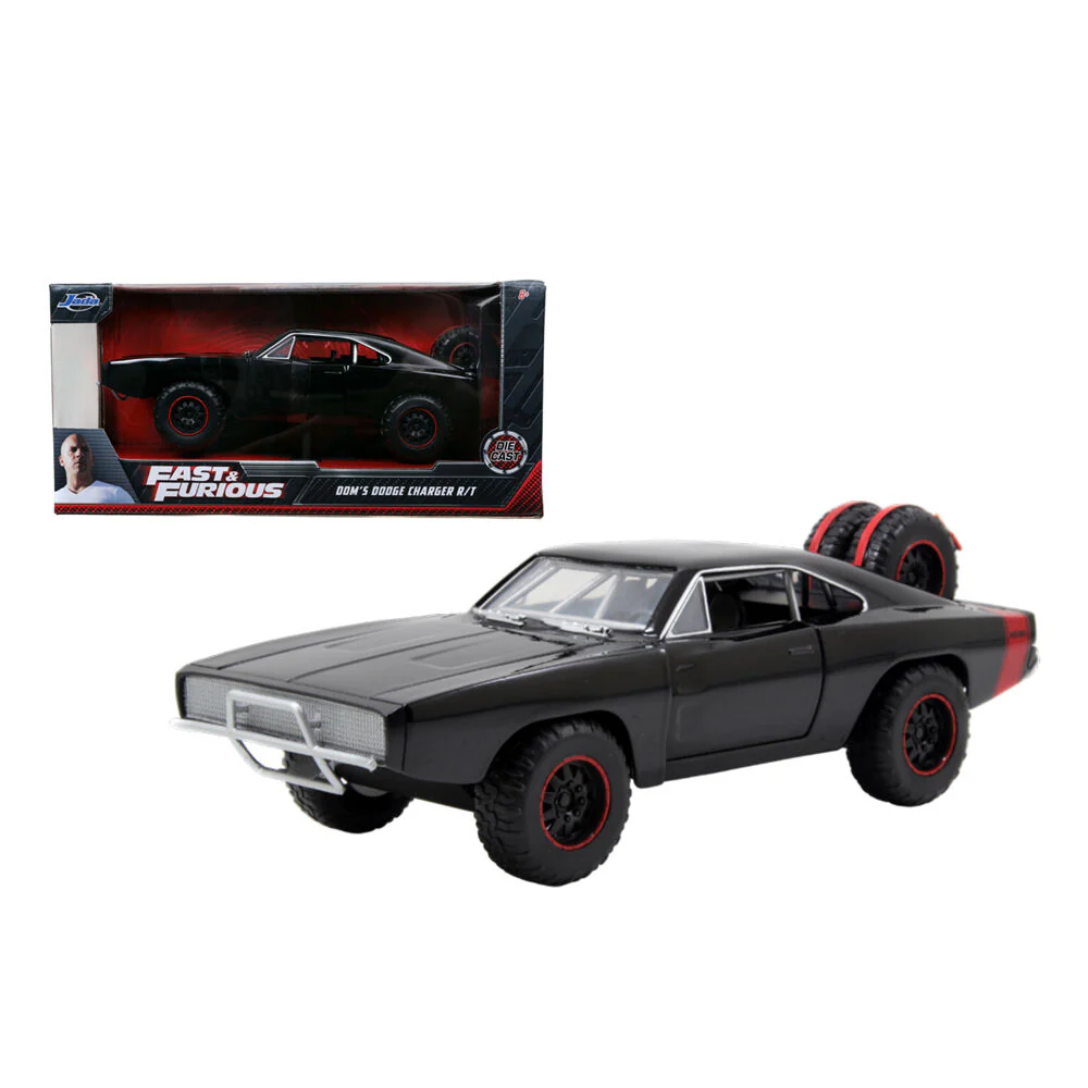 Jada 1:24 Scale Fast & Furious Dom's Dodge Charger R/T Off Road Diecast Model - Image 2