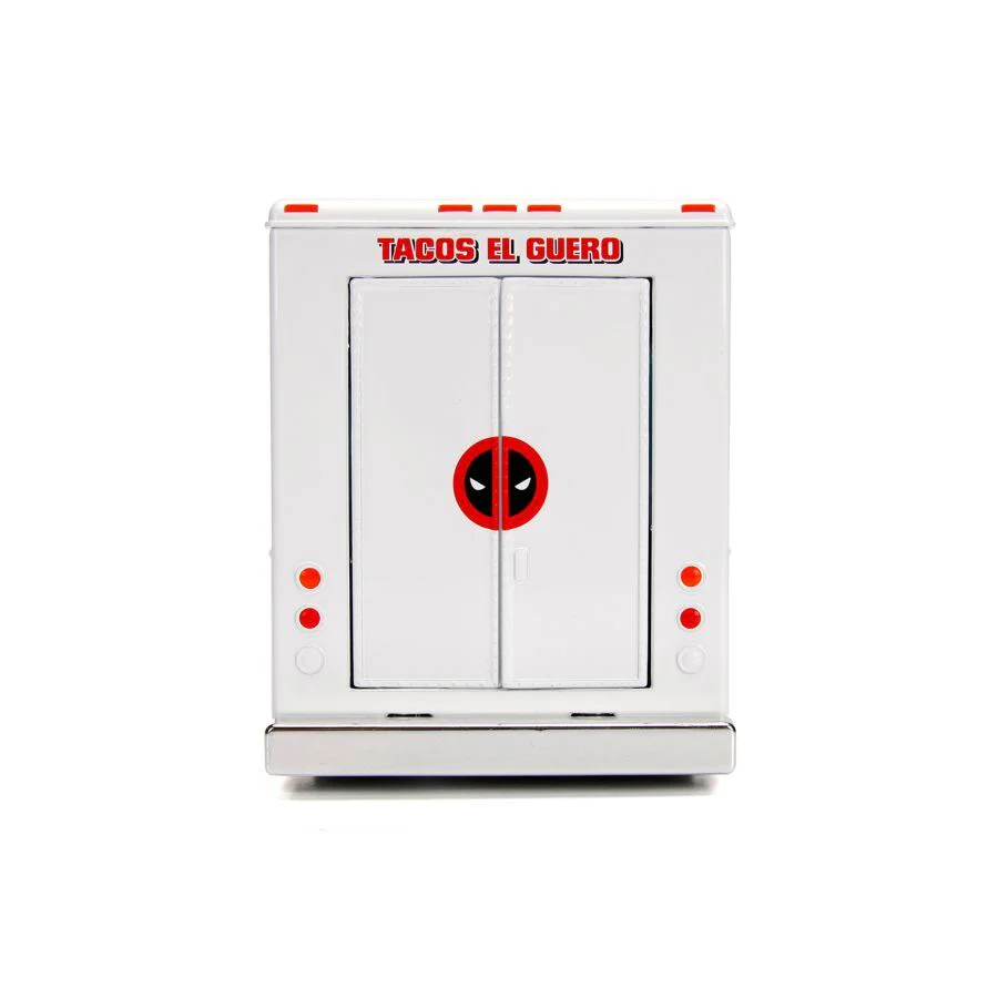 Jada 1:24 Scale Food Truck Deadpool Taco With Deadpool Figure Diecast Model Car - Image 7