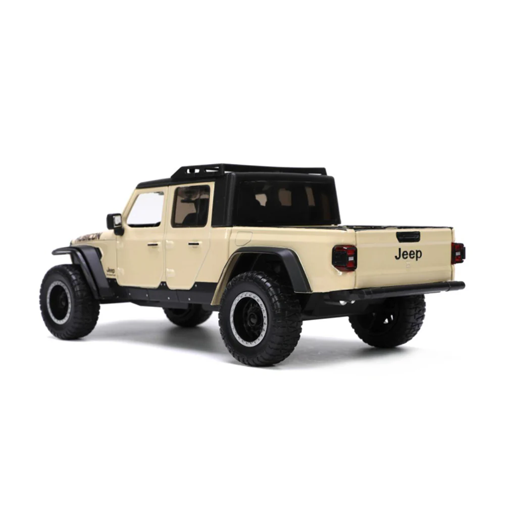 Jada 1:24 Scale Just Trucks Jeep Gladiator 2020 Diecast Model With Extra Wheels - Image 2