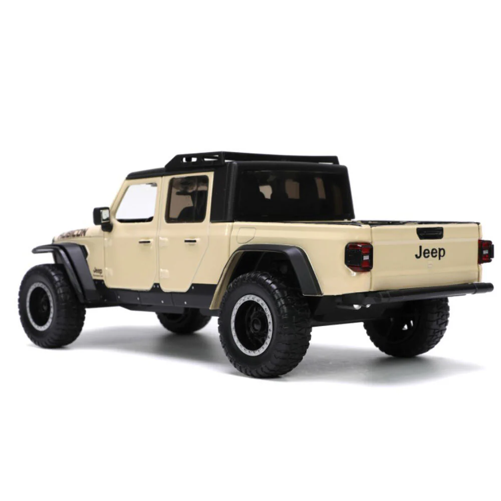 Jada 1:24 Scale Just Trucks Jeep Gladiator 2020 Diecast Model With Extra Wheels - Image 4