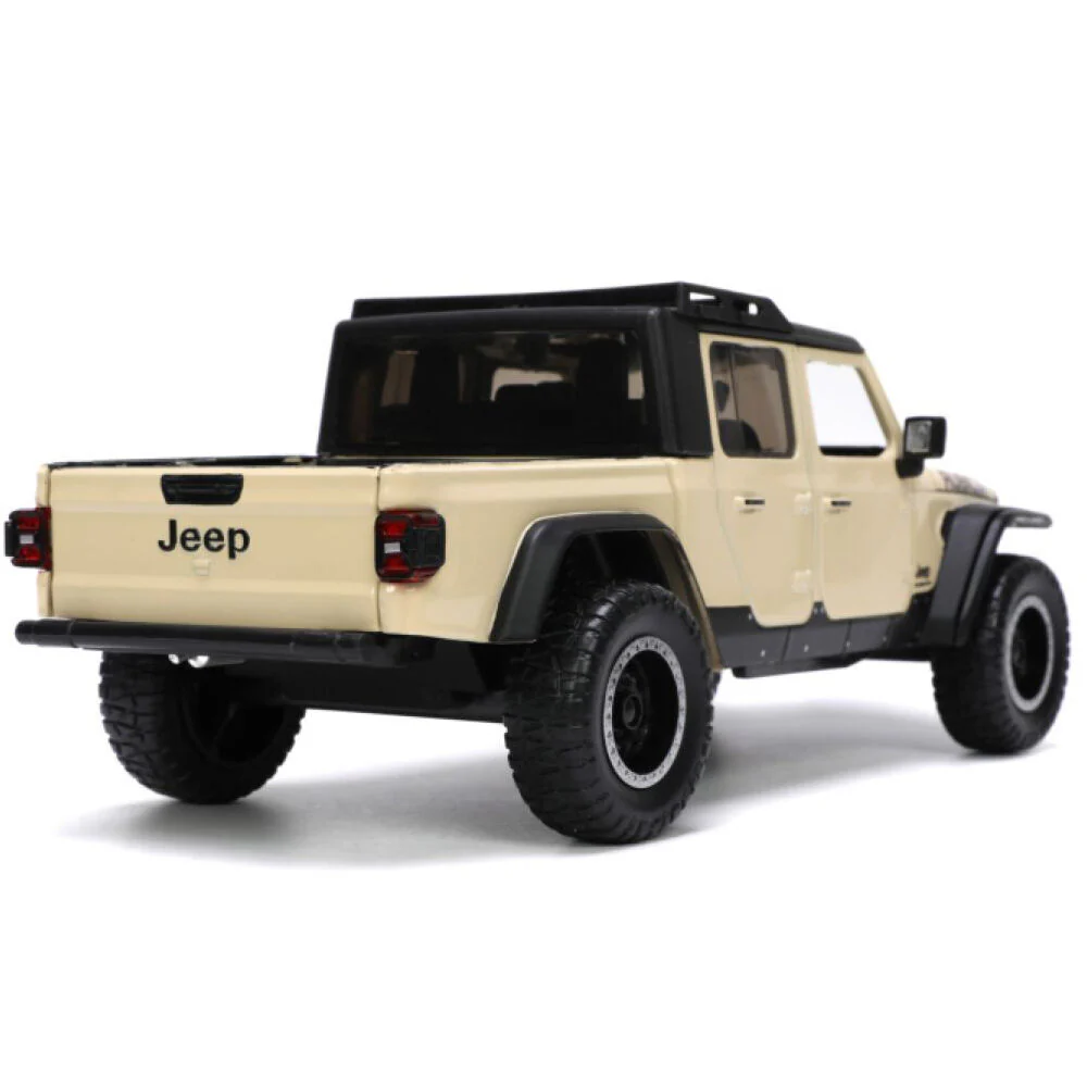 Jada 1:24 Scale Just Trucks Jeep Gladiator 2020 Diecast Model With Extra Wheels - Image 6