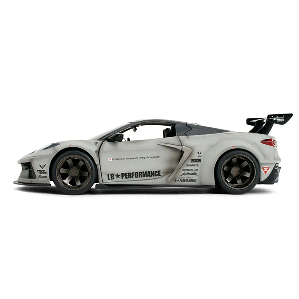 Jada 1:24 Scale Liberty Walk Corvette C8 Toyo Tires Awthentik Diecast Vehicle - Image 4
