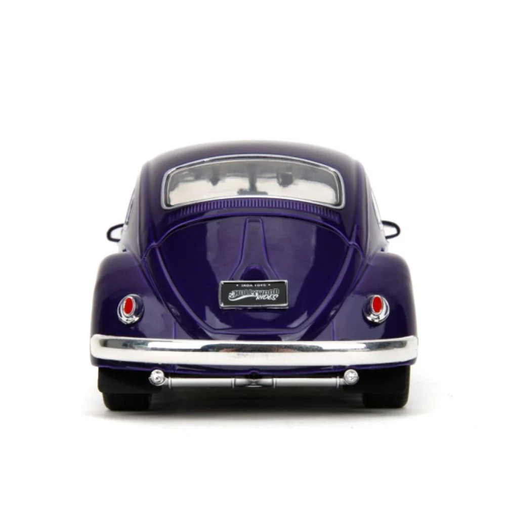 Jada 1:24 Scale Volkswagen Beetle With Wednesday Addams & Thing Diecast Model - Image 4