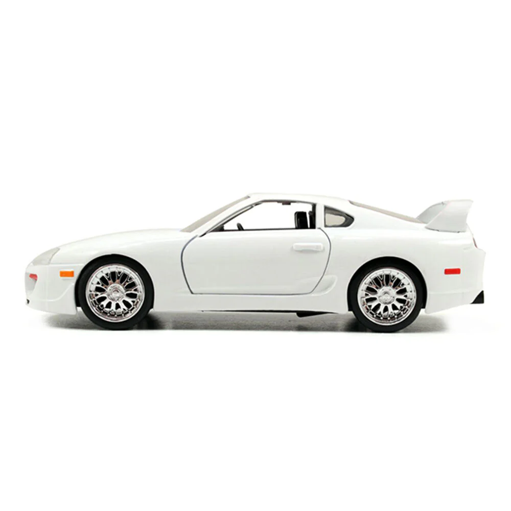 Jada 1:32 Scale Fast And Furious 1995 Toyota Supra White Diecast Vehicle Model - Image 2