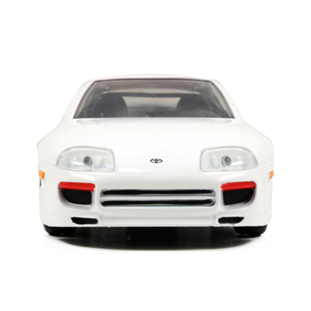 Jada 1:32 Scale Fast And Furious 1995 Toyota Supra White Diecast Vehicle Model - Image 5