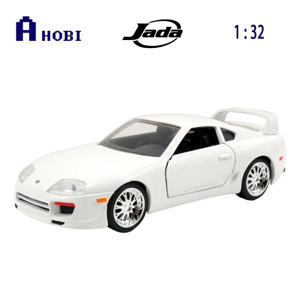 Jada 1:32 Scale Fast And Furious 1995 Toyota Supra White Diecast Vehicle Model - Image 7