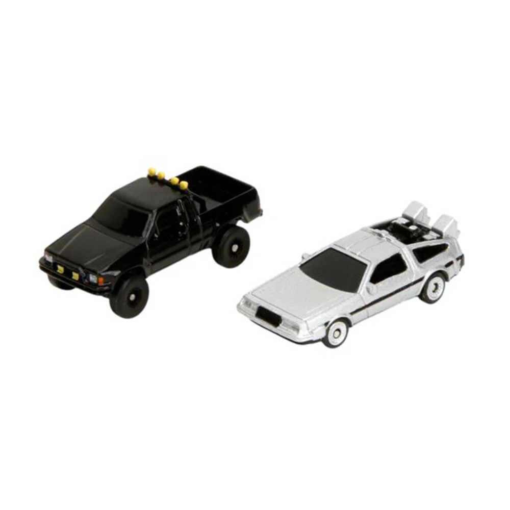 Jada Back To The Future 1.65" Nano Scene Hill Valley Courthouse With 2 Vehicles - Image 4