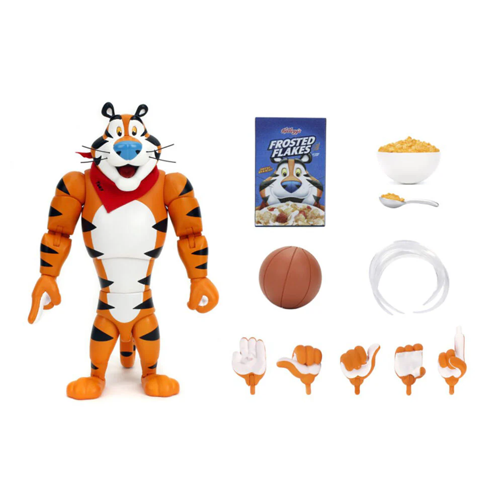 Jada Frosted Flakes Tony The Tiger 6" Action Figure Model - Image 3