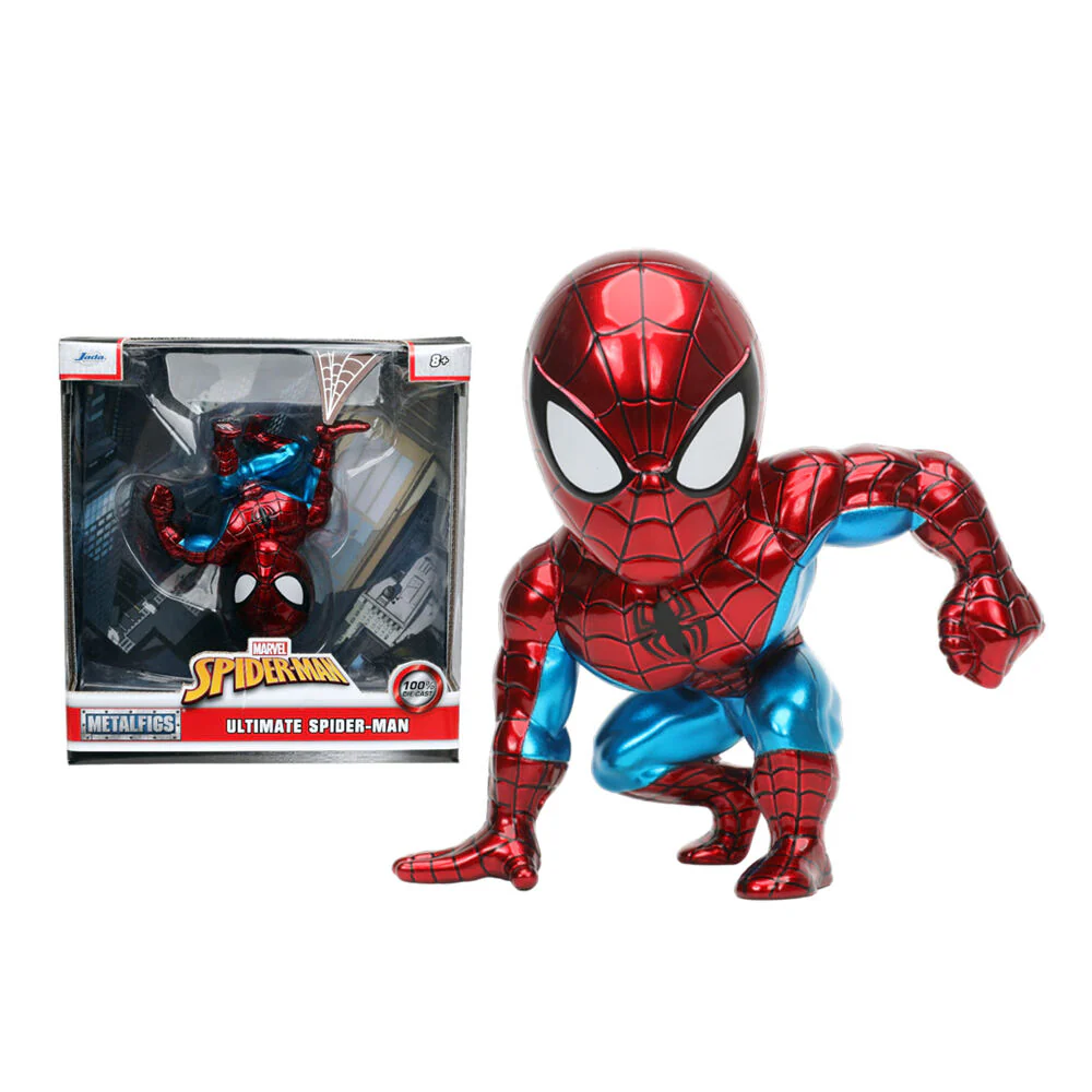 Jada Spider Man Ultimate Spider Man Action Diecast Figure Collectible - Image 2
