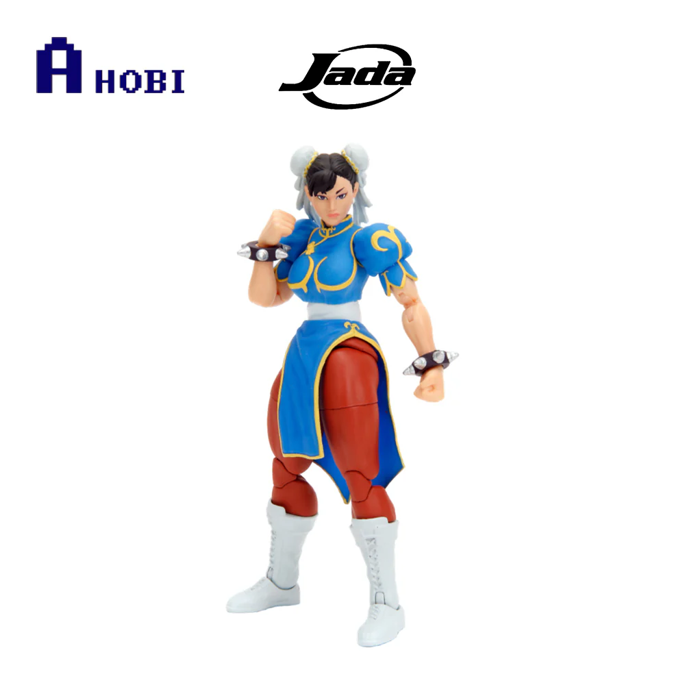 Jada Street Fighter Chun-Li 6" Action Figure With Alternate Head & Hands - Image 3