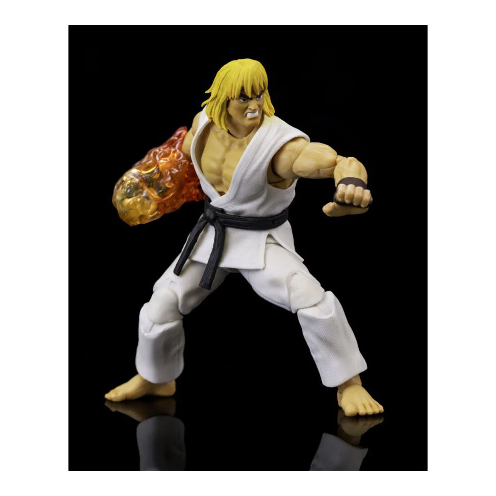 Jada Toys Street Fighter II 6" Ken Collectable Classic Action Figure Toy - Image 4