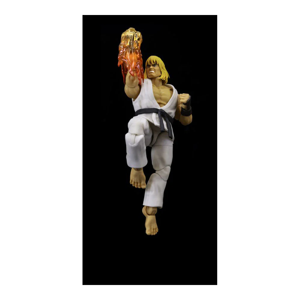 Jada Toys Street Fighter II 6" Ken Collectable Classic Action Figure Toy - Image 5