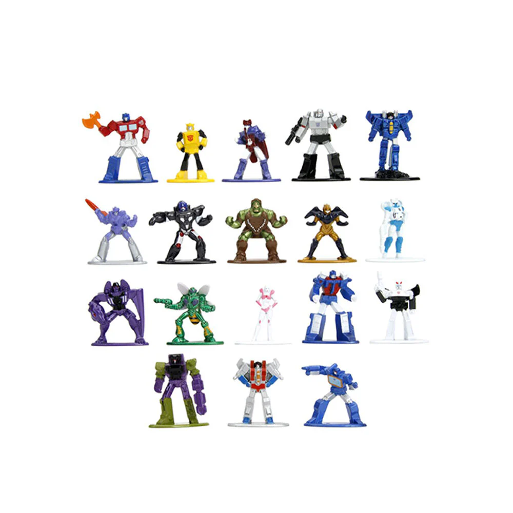 Jada Transformers Nano MetalFigs Series 3 18-Pack Diecast Figure - Image 3